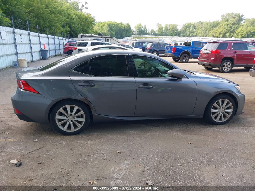 2014 Lexus Is 250 VIN: JTHCF1D24E5000895 Lot: 39925089