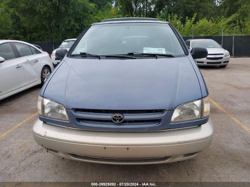 1999 Toyota Sienna Xle VIN: 4T3ZF13C5XU113479 Lot: 39925092