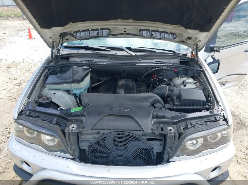 2001 BMW X5 3.0 VIN: WBAFA53571LM72513 Lot: 39925095