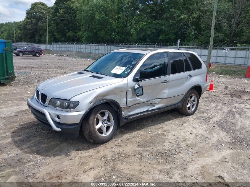 2001 BMW X5 3.0 VIN: WBAFA53571LM72513 Lot: 39925095