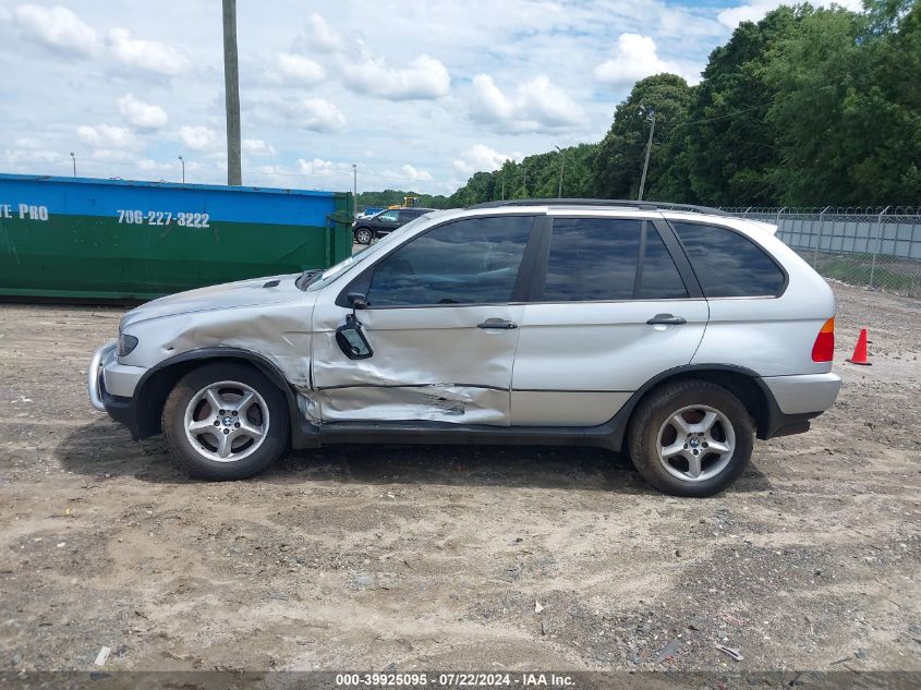 2001 BMW X5 3.0 VIN: WBAFA53571LM72513 Lot: 39925095