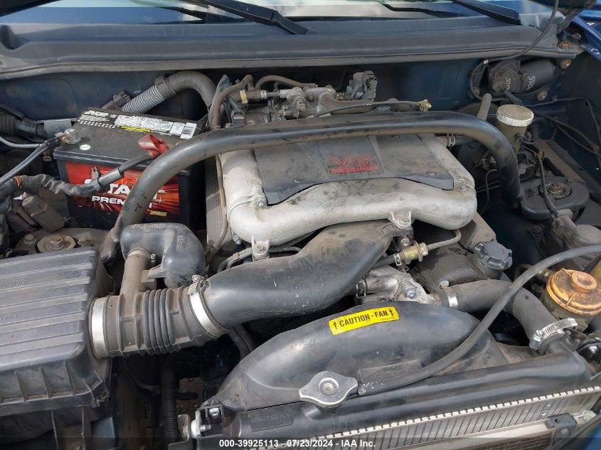 2002 Chevrolet Tracker Hard Top Lt VIN: 2CNBE634126949980 Lot: 39925113