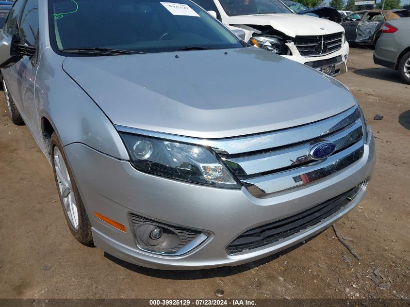 2012 Ford Fusion Sel VIN: 3FAHP0JG7CR350374 Lot: 39925129