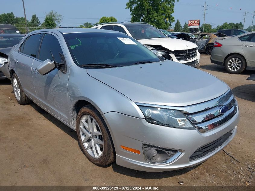 2012 Ford Fusion Sel VIN: 3FAHP0JG7CR350374 Lot: 39925129