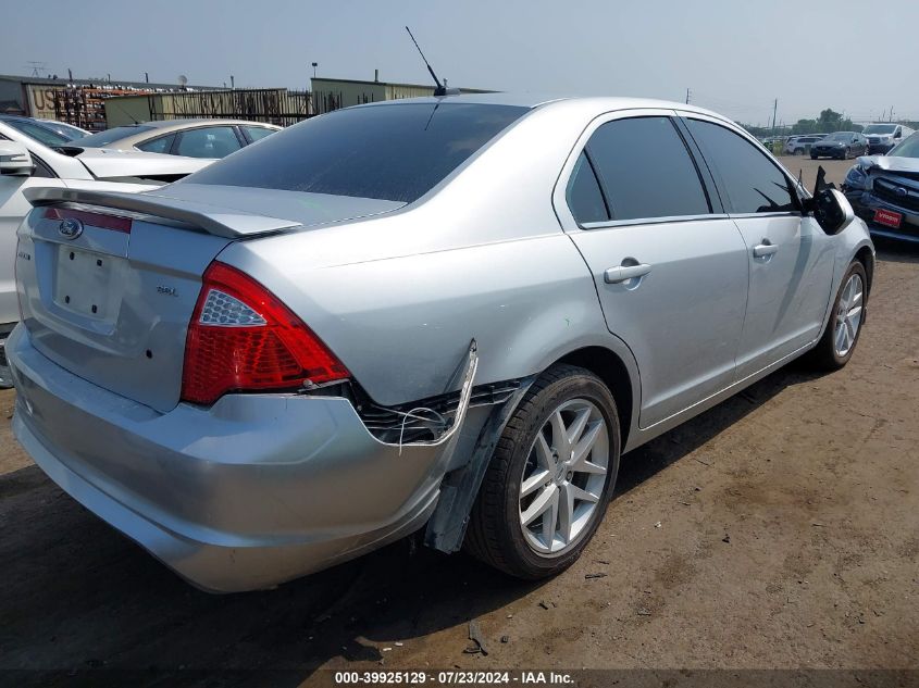 2012 Ford Fusion Sel VIN: 3FAHP0JG7CR350374 Lot: 39925129