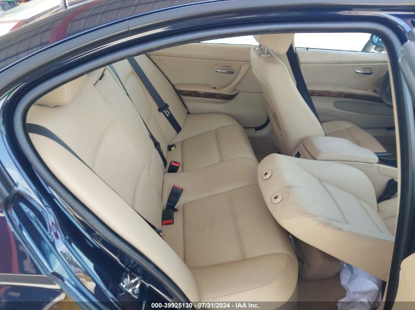 2008 BMW 328I VIN: WBAVA37578NL55202 Lot: 39925130