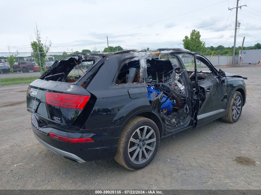 2017 Audi Q7 3.0T Premium VIN: WA1VAAF78HD040337 Lot: 39925135