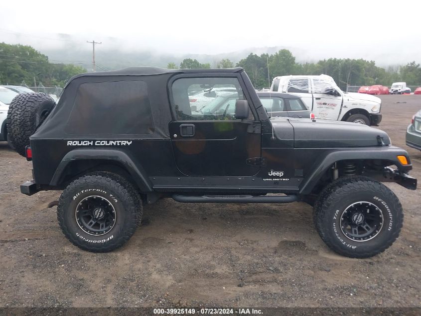 2005 Jeep Wrangler Unlimited VIN: 1J4FA44S55P303388 Lot: 39925149