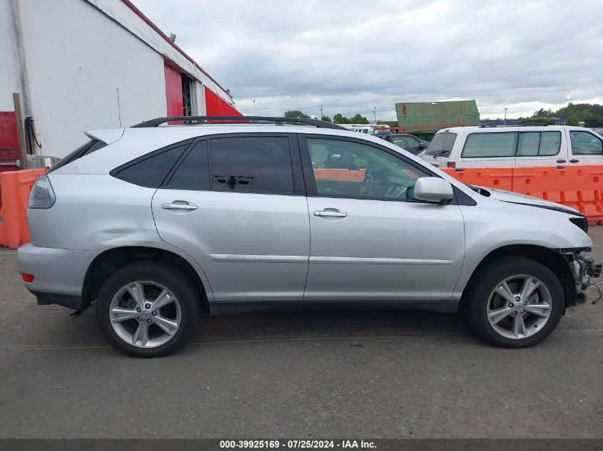 2008 Lexus Rx 400H VIN: JTJHW31U682056431 Lot: 39925169