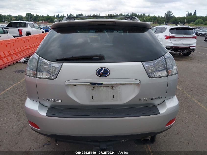 2008 Lexus Rx 400H VIN: JTJHW31U682056431 Lot: 39925169