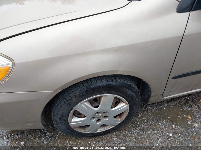 2004 Toyota Corolla Ce VIN: 2T1BR32E44C271289 Lot: 39925173