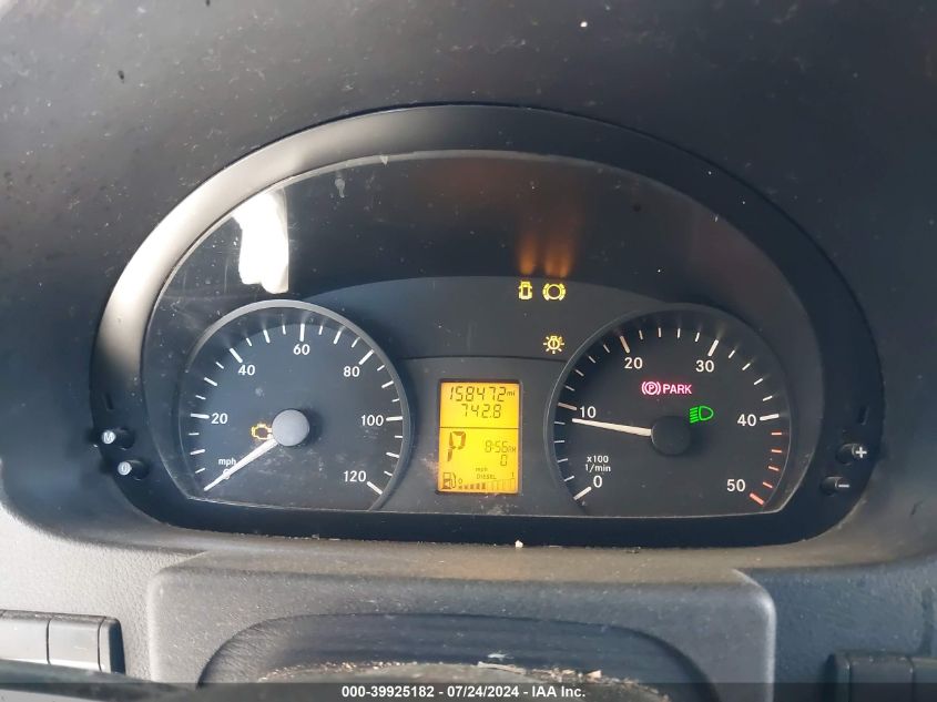 2008 Dodge Sprinter Wagon 2500 VIN: WDWPE745885243498 Lot: 39925182