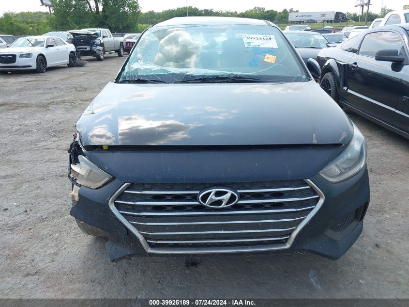 2020 Hyundai Accent Se VIN: 3KPC24A67LE122996 Lot: 39925189