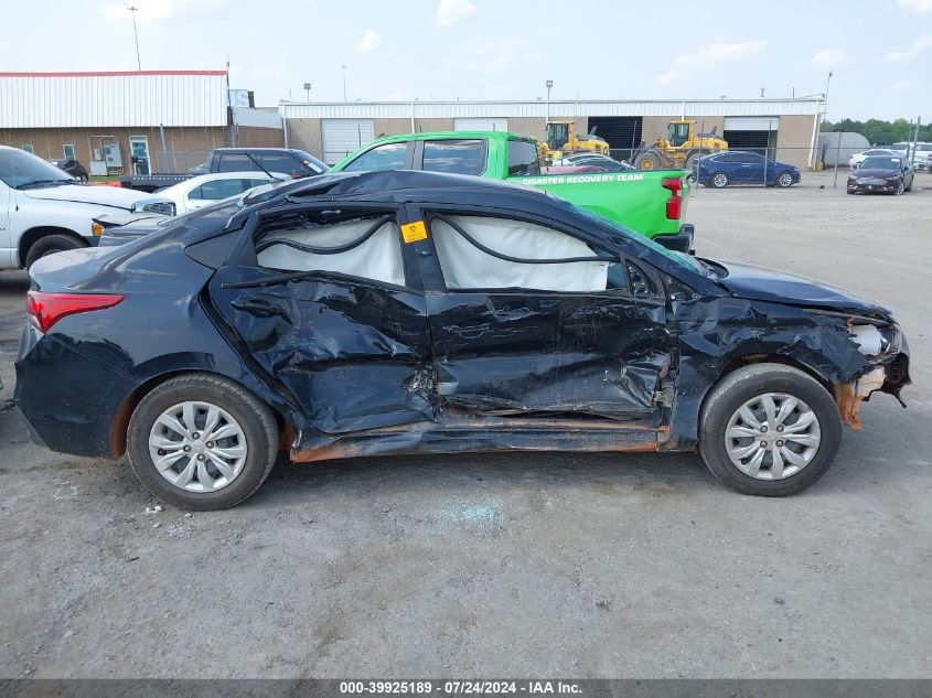 2020 Hyundai Accent Se VIN: 3KPC24A67LE122996 Lot: 39925189