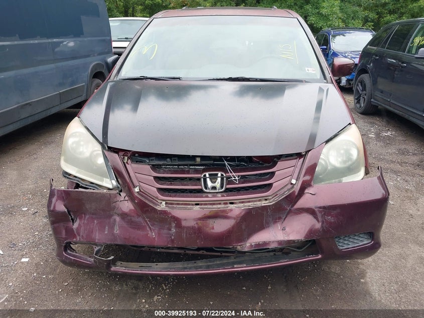 2008 Honda Odyssey Ex-L VIN: 5FNRL38758B070995 Lot: 39925193