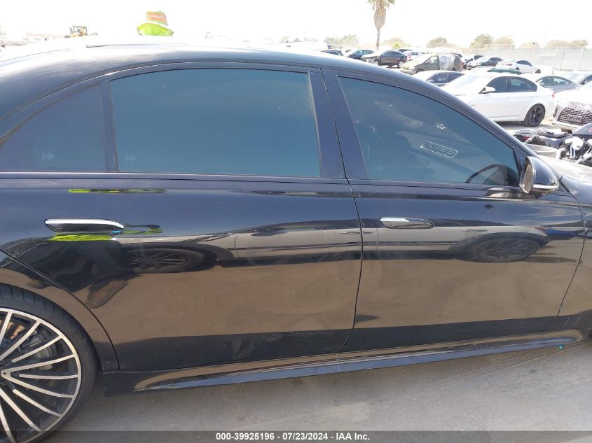 2022 MERCEDES-BENZ S 580 4MATIC - W1K6G7GB2NA136854