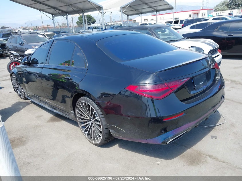 2022 MERCEDES-BENZ S 580 4MATIC - W1K6G7GB2NA136854