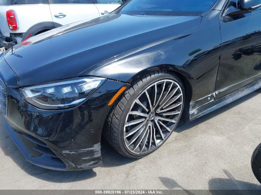 2022 MERCEDES-BENZ S 580 4MATIC - W1K6G7GB2NA136854
