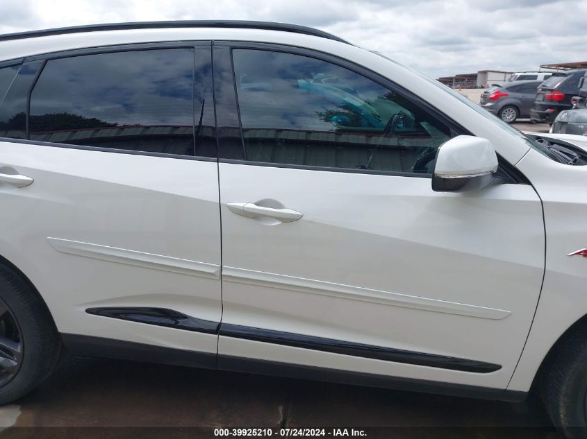 2020 Acura Rdx A-Spec Package VIN: 5J8TC2H66LL016457 Lot: 39925210