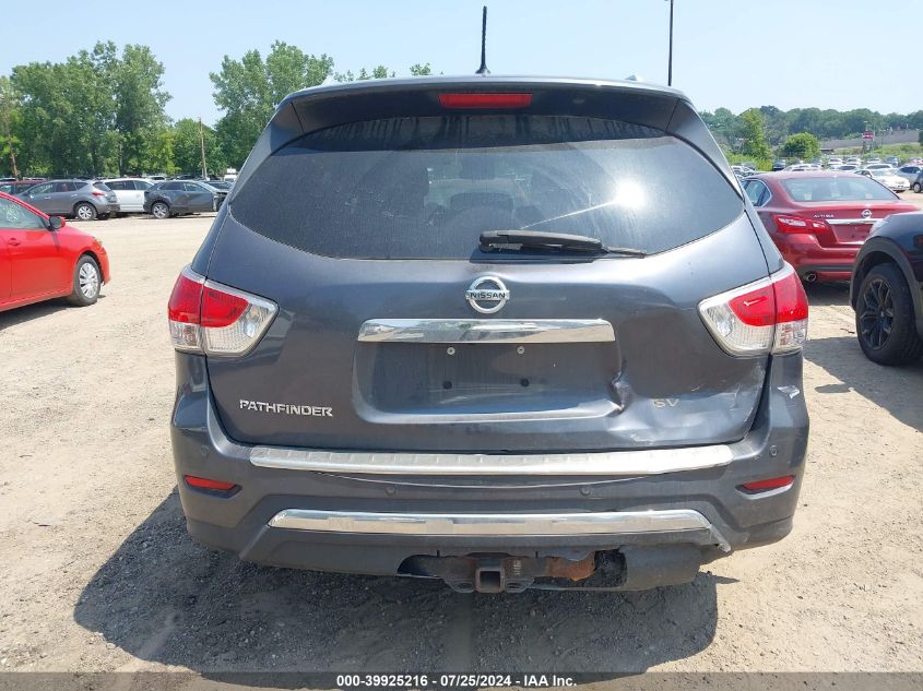 2014 Nissan Pathfinder Sv VIN: 5N1AR2MN9EC654041 Lot: 39925216