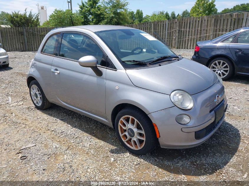 2015 Fiat 500 Pop VIN: 3C3CFFAR6FT549861 Lot: 39925220
