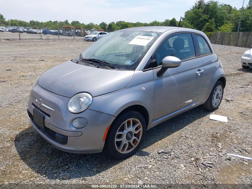 2015 Fiat 500 Pop VIN: 3C3CFFAR6FT549861 Lot: 39925220