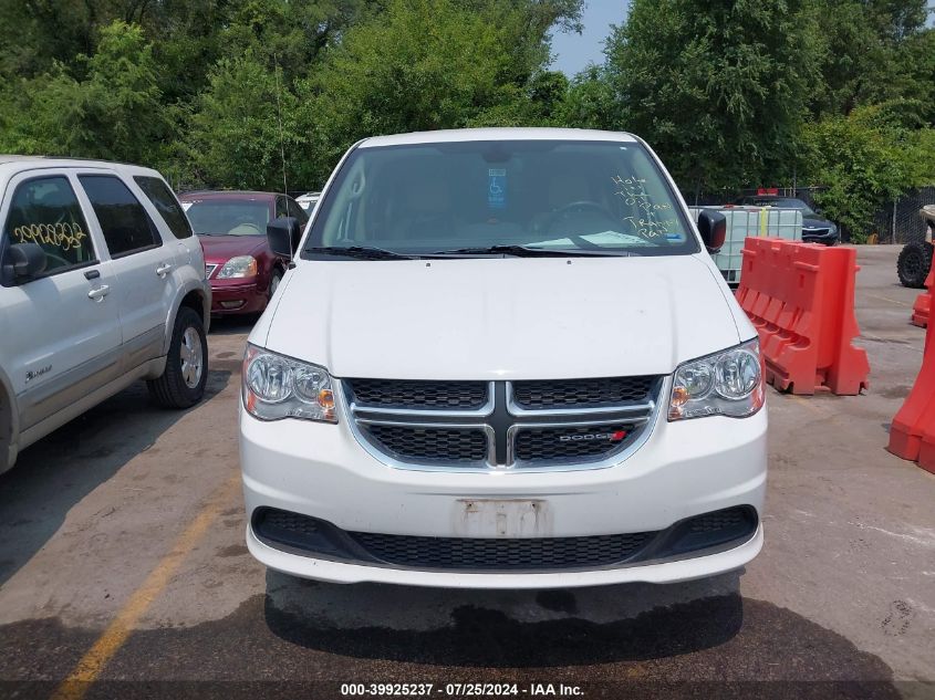 2019 Dodge Grand Caravan Se VIN: 2C7WDGBGXKR728549 Lot: 39925237