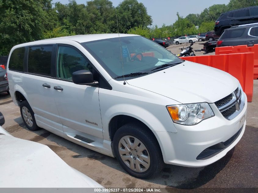 2019 Dodge Grand Caravan Se VIN: 2C7WDGBGXKR728549 Lot: 39925237