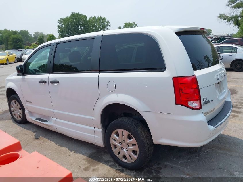 2019 Dodge Grand Caravan Se VIN: 2C7WDGBGXKR728549 Lot: 39925237