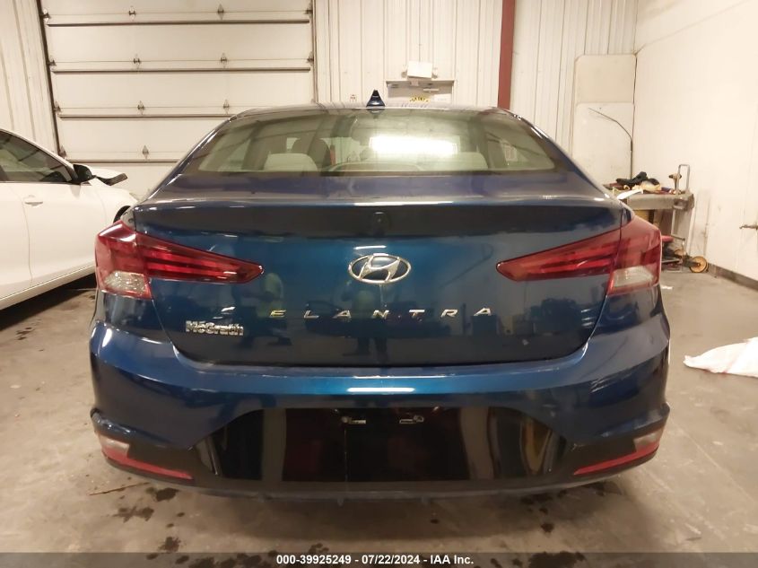 2019 Hyundai Elantra Sel VIN: 5NPD84LF0KH441828 Lot: 39925249