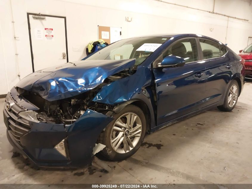 5NPD84LF0KH441828 2019 HYUNDAI ELANTRA - Image 2