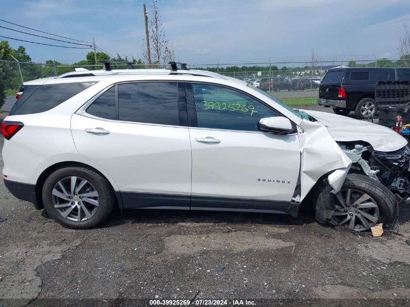 2022 Chevrolet Equinox Awd Premier VIN: 3GNAXXEV1NS190640 Lot: 39925269