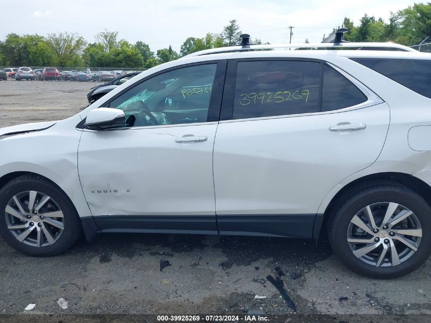 2022 Chevrolet Equinox Awd Premier VIN: 3GNAXXEV1NS190640 Lot: 39925269