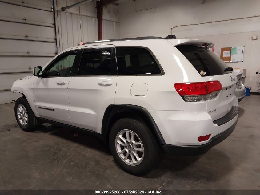 2018 Jeep Grand Cherokee Laredo E 4X4 VIN: 1C4RJFAG4JC356437 Lot: 39925288