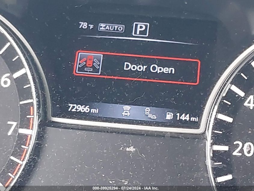 2020 Nissan Pathfinder Sl 4Wd VIN: 5N1DR2CM8LC586933 Lot: 39925294