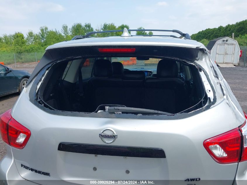 2020 Nissan Pathfinder Sl 4Wd VIN: 5N1DR2CM8LC586933 Lot: 39925294