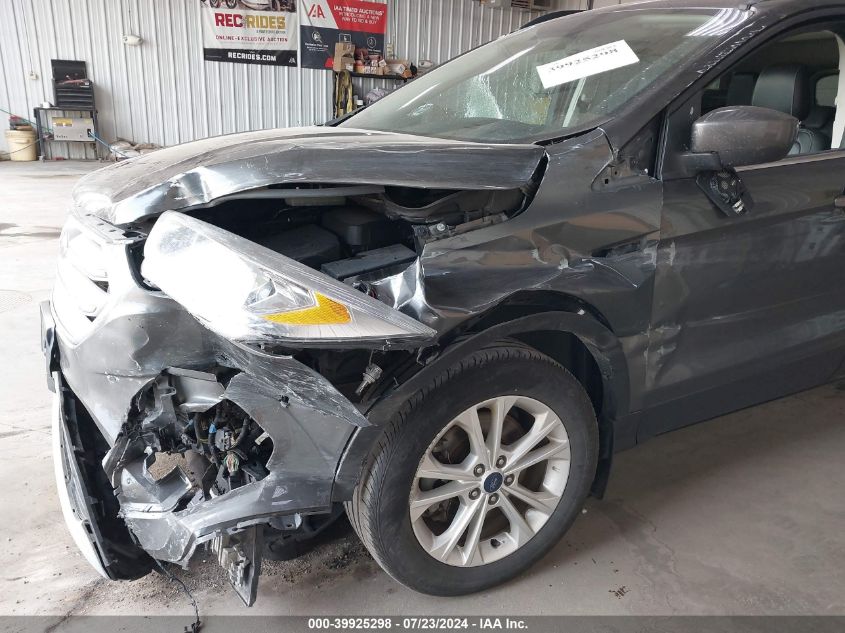 2018 Ford Escape Sel VIN: 1FMCU9HDXJUB51706 Lot: 39925298