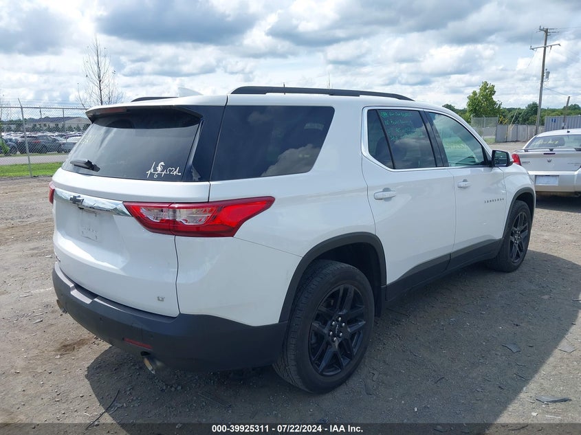 VIN 1GNEVGKW7MJ206246 2021 CHEVROLET TRAVERSE AWD LT CLOTH