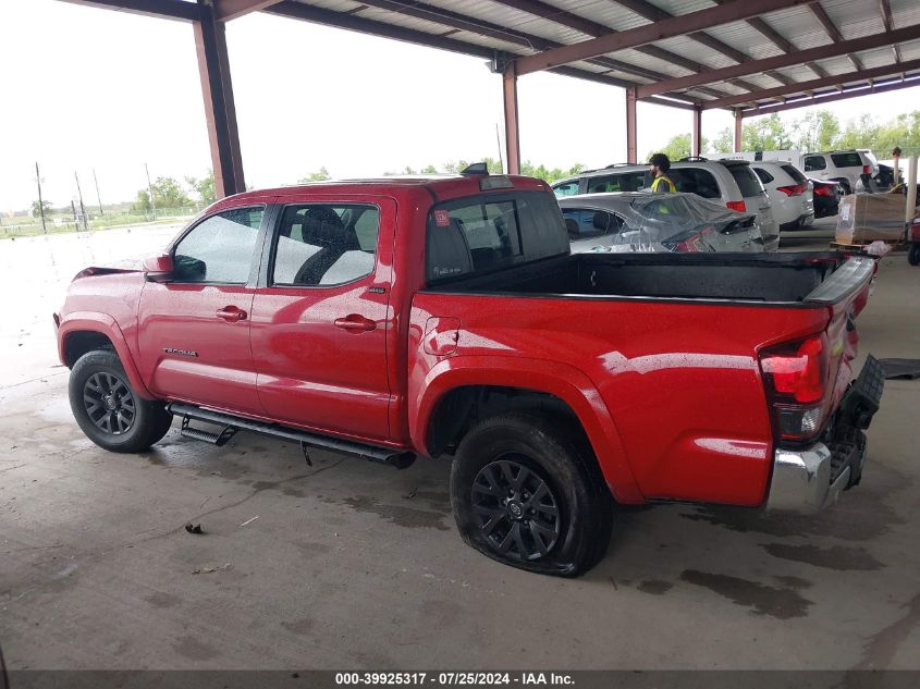 2022 Toyota Tacoma Sr5 V6 VIN: 3TMAZ5CN4NM192218 Lot: 39925317