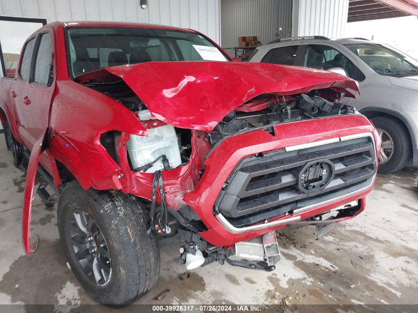 2022 Toyota Tacoma Sr5 V6 VIN: 3TMAZ5CN4NM192218 Lot: 39925317