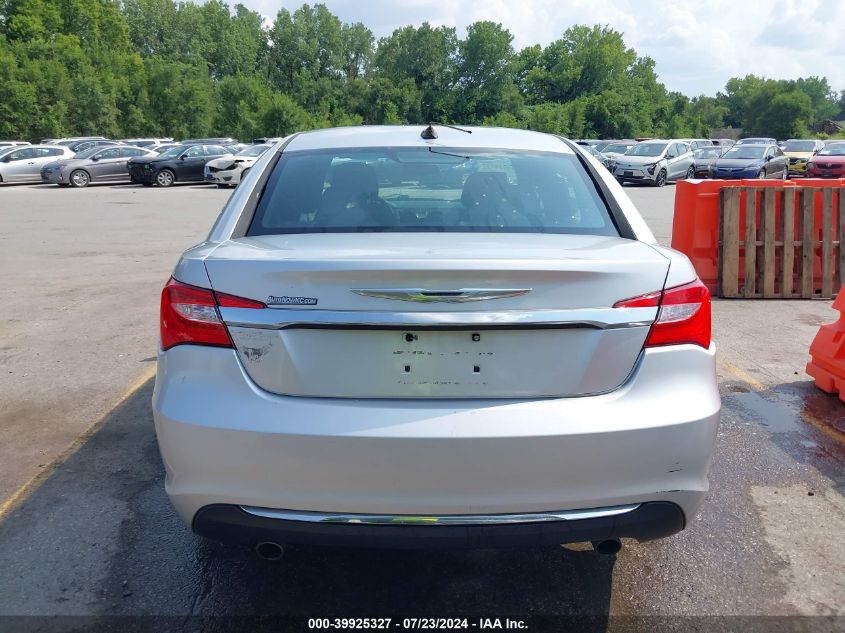 2012 Chrysler 200 Touring VIN: 1C3CCBBG9CN298537 Lot: 39925327