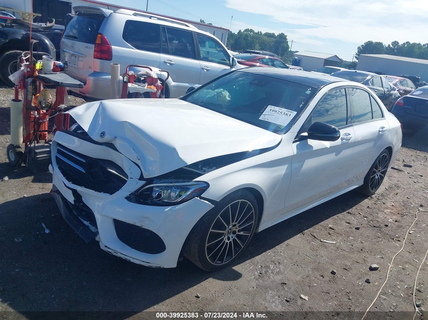 VIN 55SWF4JB3JU265271 2018 MERCEDES-BENZ C 300