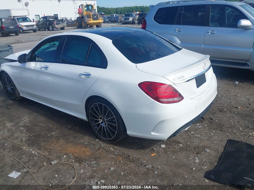 VIN 55SWF4JB3JU265271 2018 MERCEDES-BENZ C 300