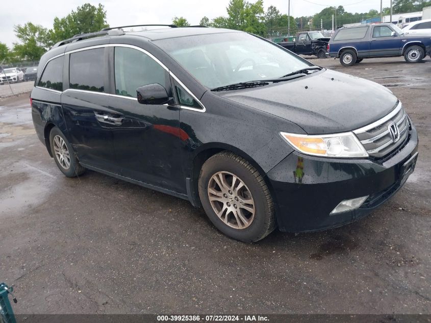 2012 Honda Odyssey Ex-L VIN: 5FNRL5H63CB025422 Lot: 39925386