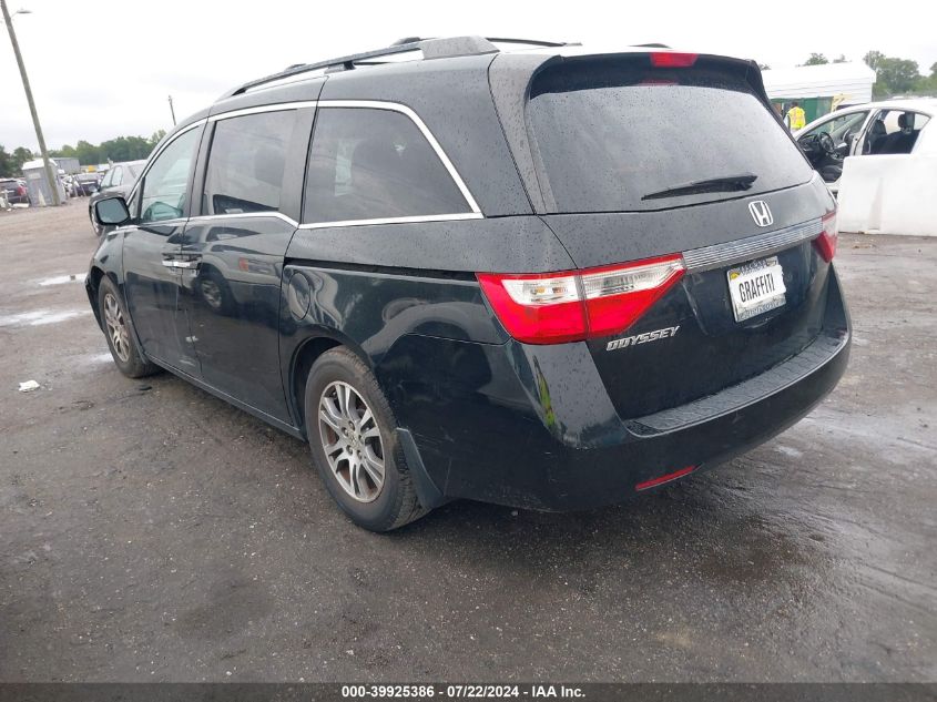 2012 Honda Odyssey Ex-L VIN: 5FNRL5H63CB025422 Lot: 39925386