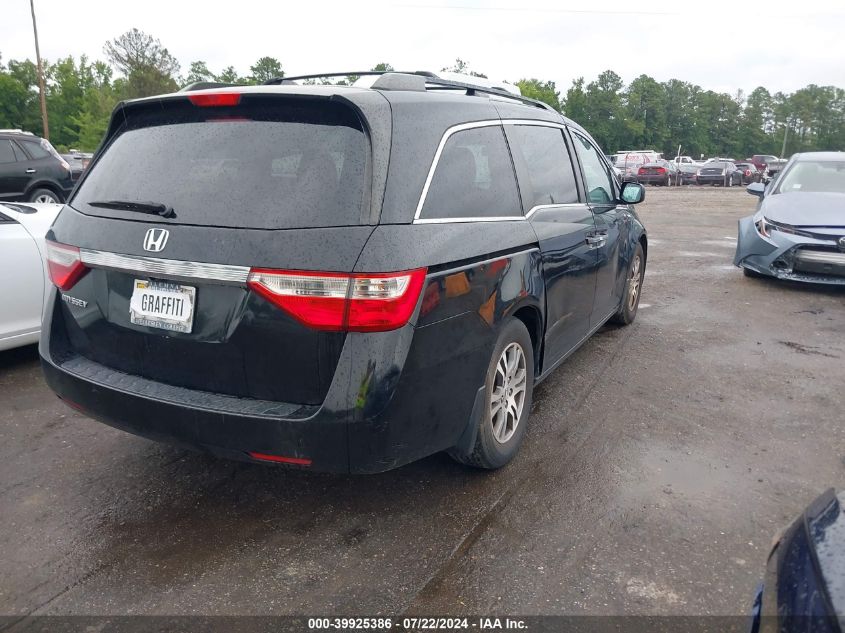 2012 Honda Odyssey Ex-L VIN: 5FNRL5H63CB025422 Lot: 39925386