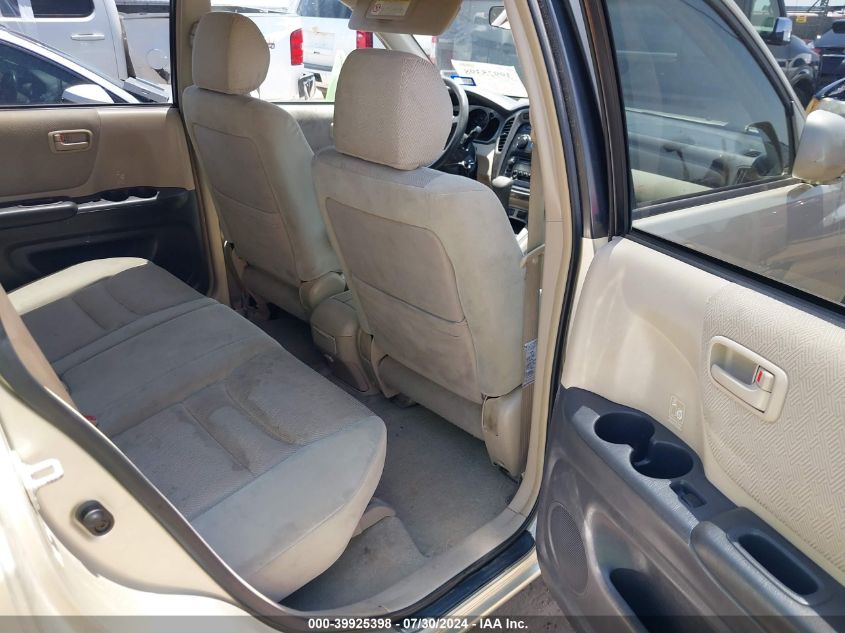 2003 Toyota Highlander V6 VIN: JTEHF21A630124715 Lot: 39925398