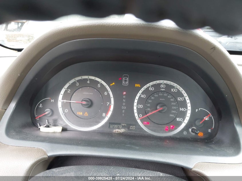 2009 Honda Accord Exl VIN: 1HGCP26819A099339 Lot: 39925425