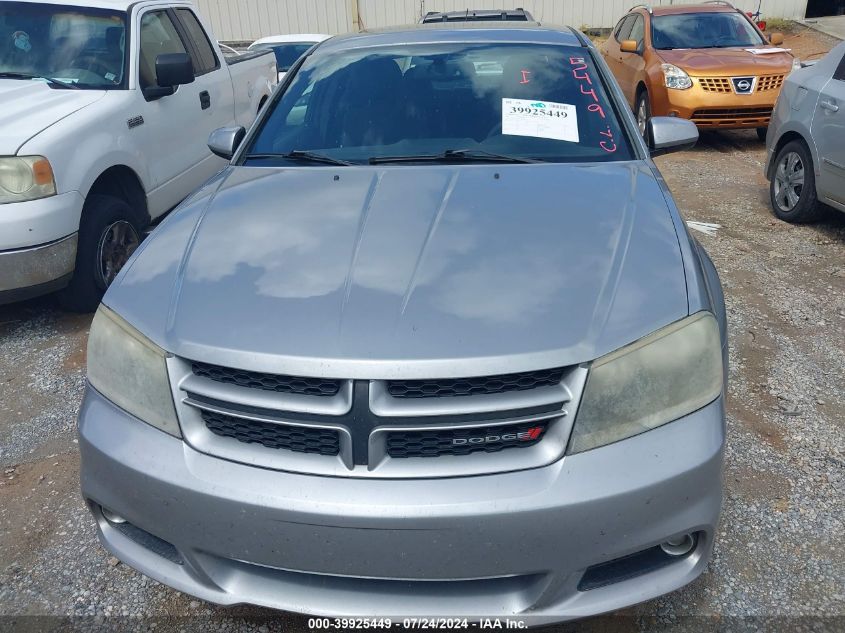 2013 Dodge Avenger R/T VIN: 1C3CDZBG7DN585334 Lot: 39925449