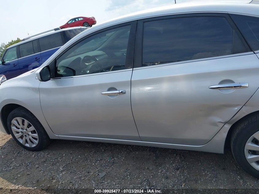 2015 Nissan Sentra Fe+ S/S/Sl/Sr/Sv VIN: 3N1AB7AP7FL647593 Lot: 39925477